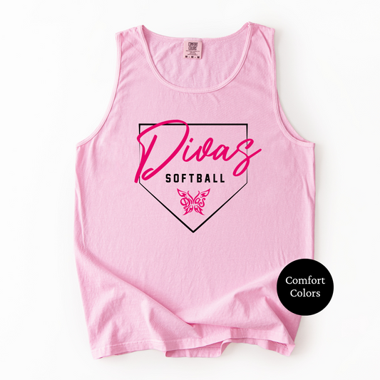 Divas Plate Tank (Multiple Styles / Colors)