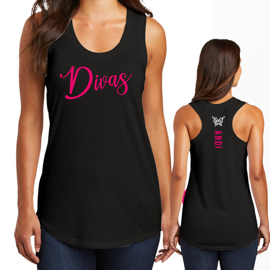 Divas Script Tank (Multiple Styles)