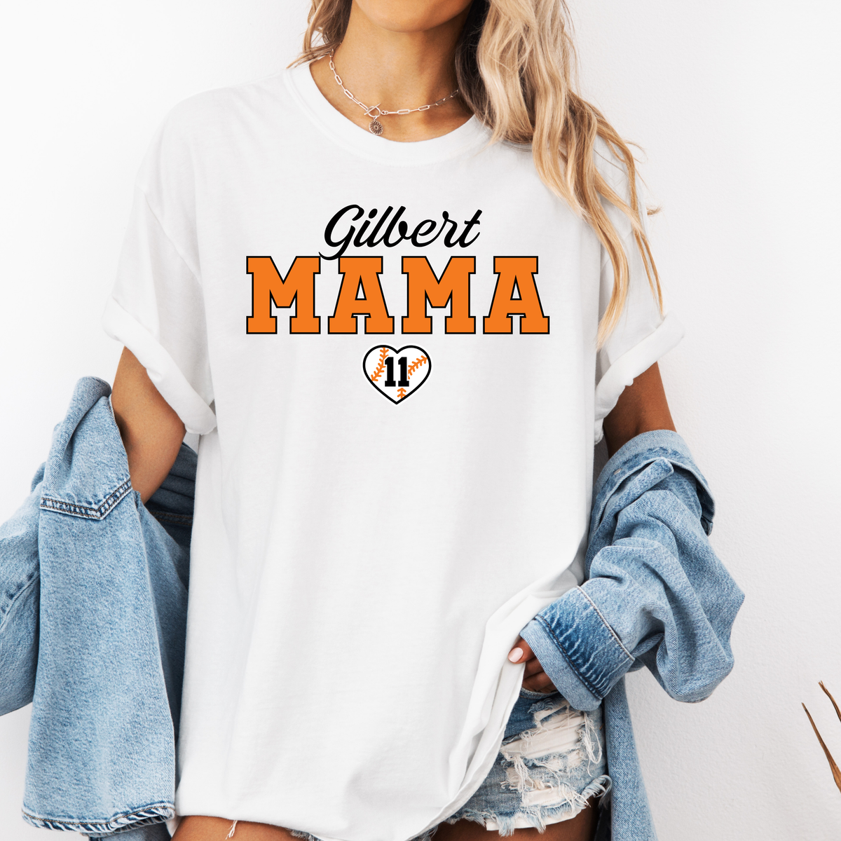Gilbert DYB Custom Name Tee (Team Colors)