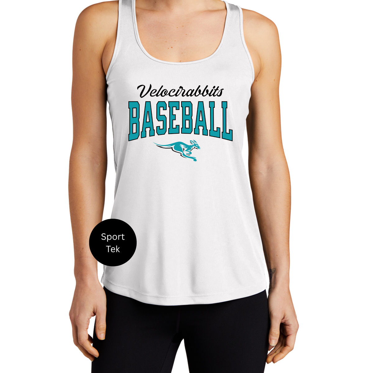 Velocirabbits Classic Logo Tank FRONT ONLY (Multiple Styles / Colors)