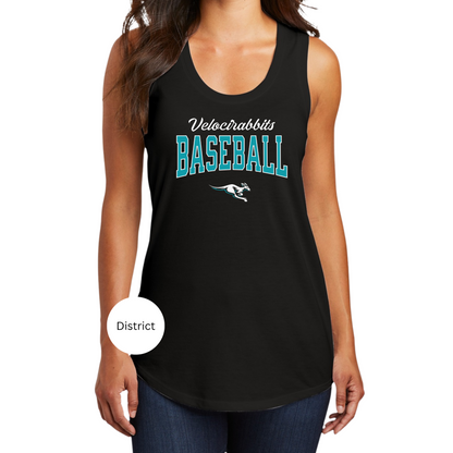 Velocirabbits Classic Logo Tank FRONT ONLY (Multiple Styles / Colors)