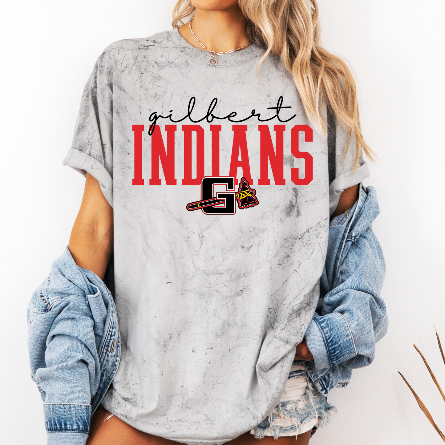 Gilbert Indians Colorblast Tee