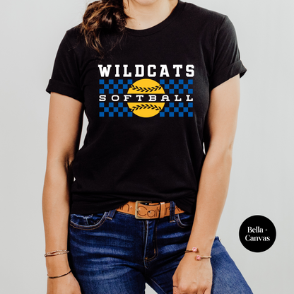Checkered Wildcats Softball