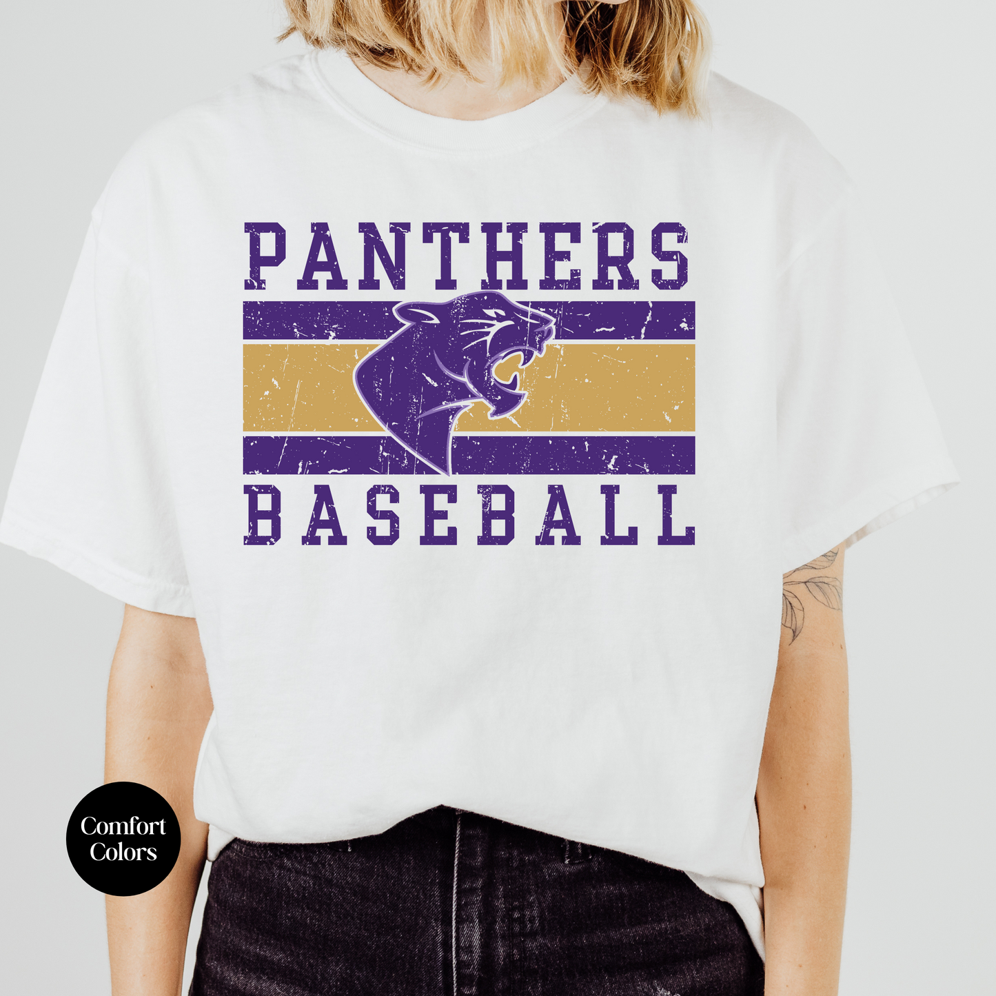 Distressed Panthers Baseball