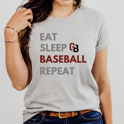 Eat Sleep Baseball Repeat (Multiple Teams)