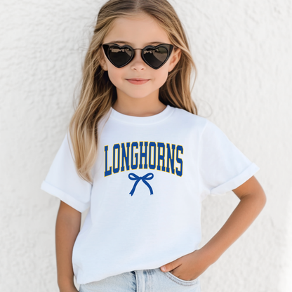 Longhorns Bow Tee