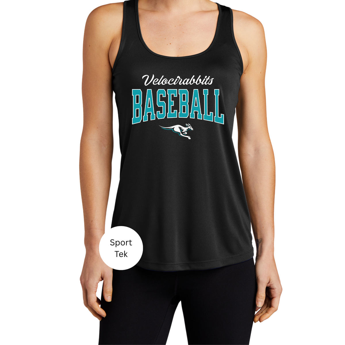 Velocirabbits Classic Logo Tank FRONT ONLY (Multiple Styles / Colors)