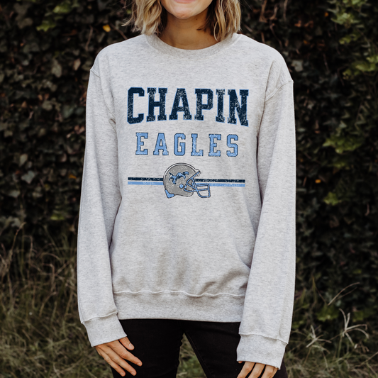 Vintage Chapin Eagles Football Sweatshirt