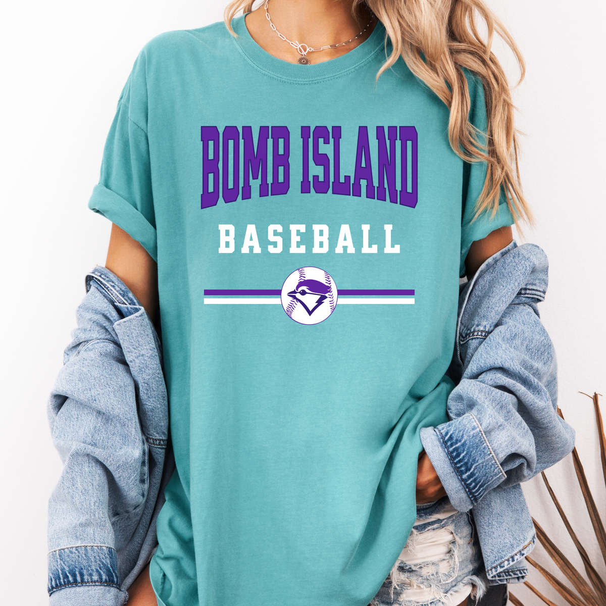 Bomb Island Varsity Tee (Multiple Colors)