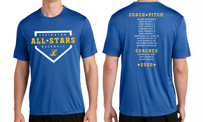 Lexington All Stars Plate Roster Performance