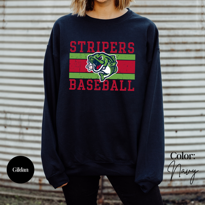 Distressed Stripers Baseball (Multiple Styles)