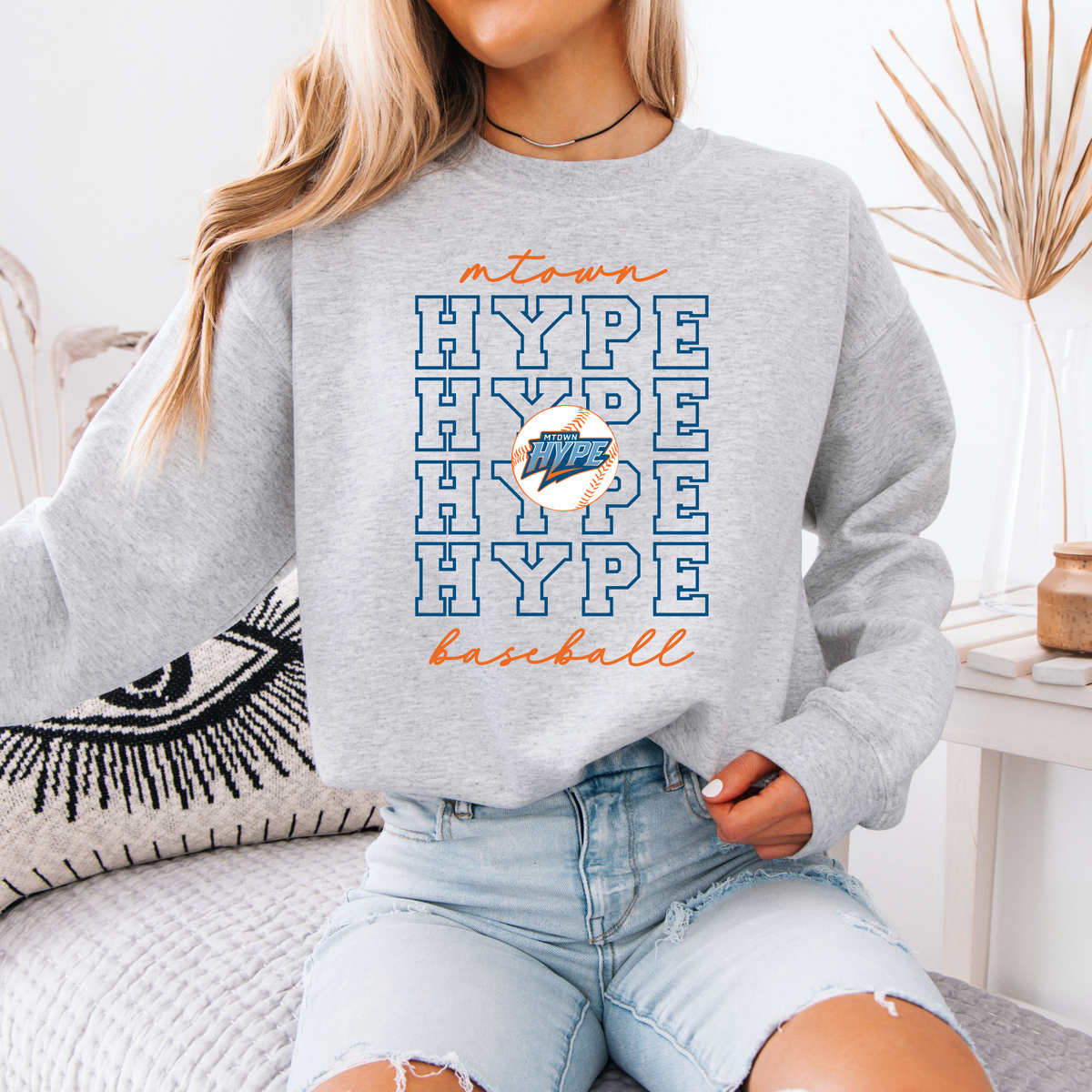 MTown Hype Repeat Crewneck