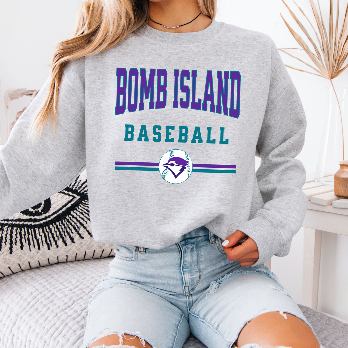 Bomb Island Varsity Sweatshirt (Multiple Styles)