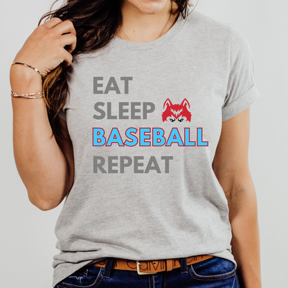 Eat Sleep Baseball Repeat (Multiple Teams)