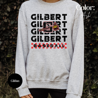 Gilbert Baseball Checker Tee