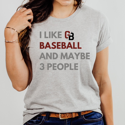 I Like Baseball Tee (Multiple Teams)
