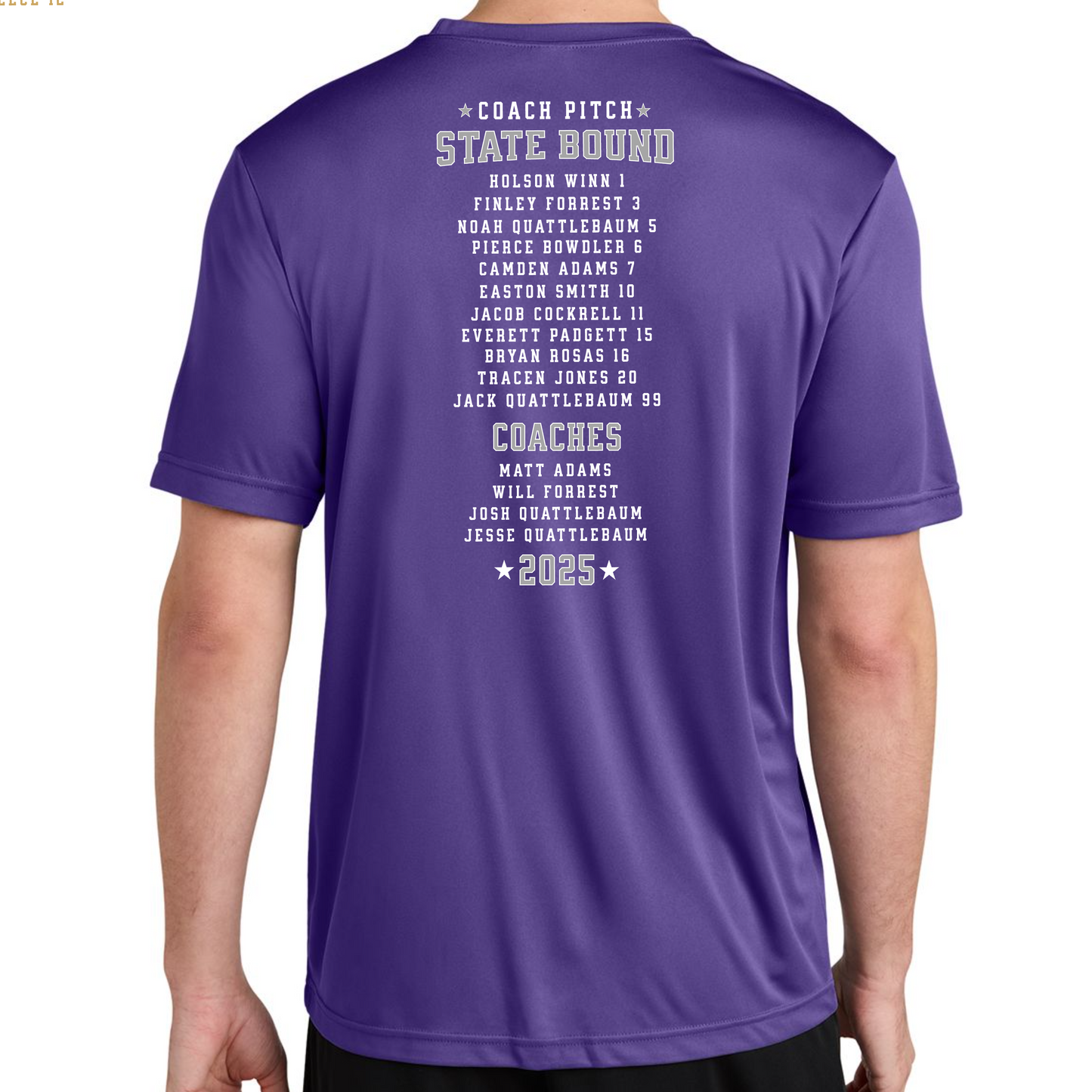 Saluda All-Stars State Bound Roster Tee