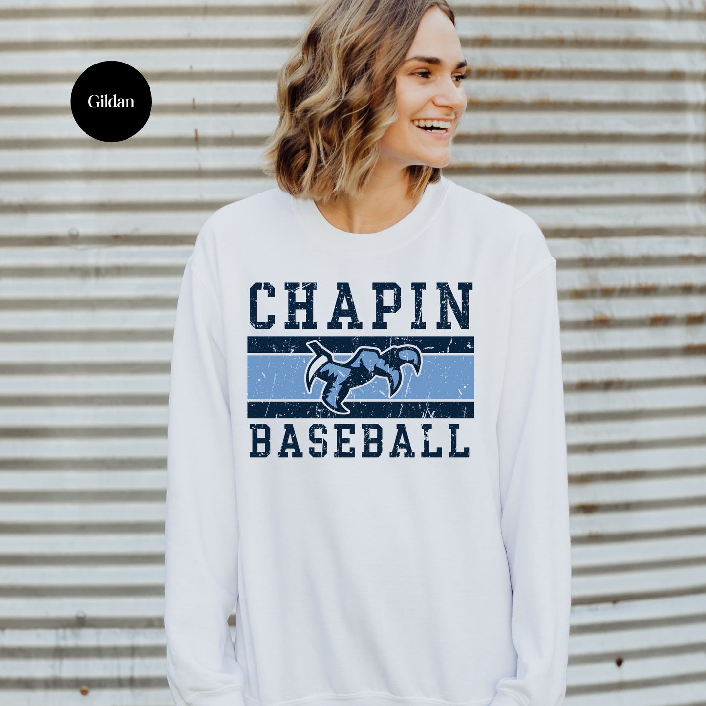 Distressed Chapin Baseball - Eagle Claw