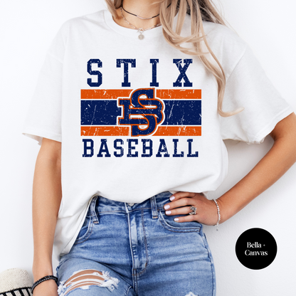 Distressed STIX Baseball