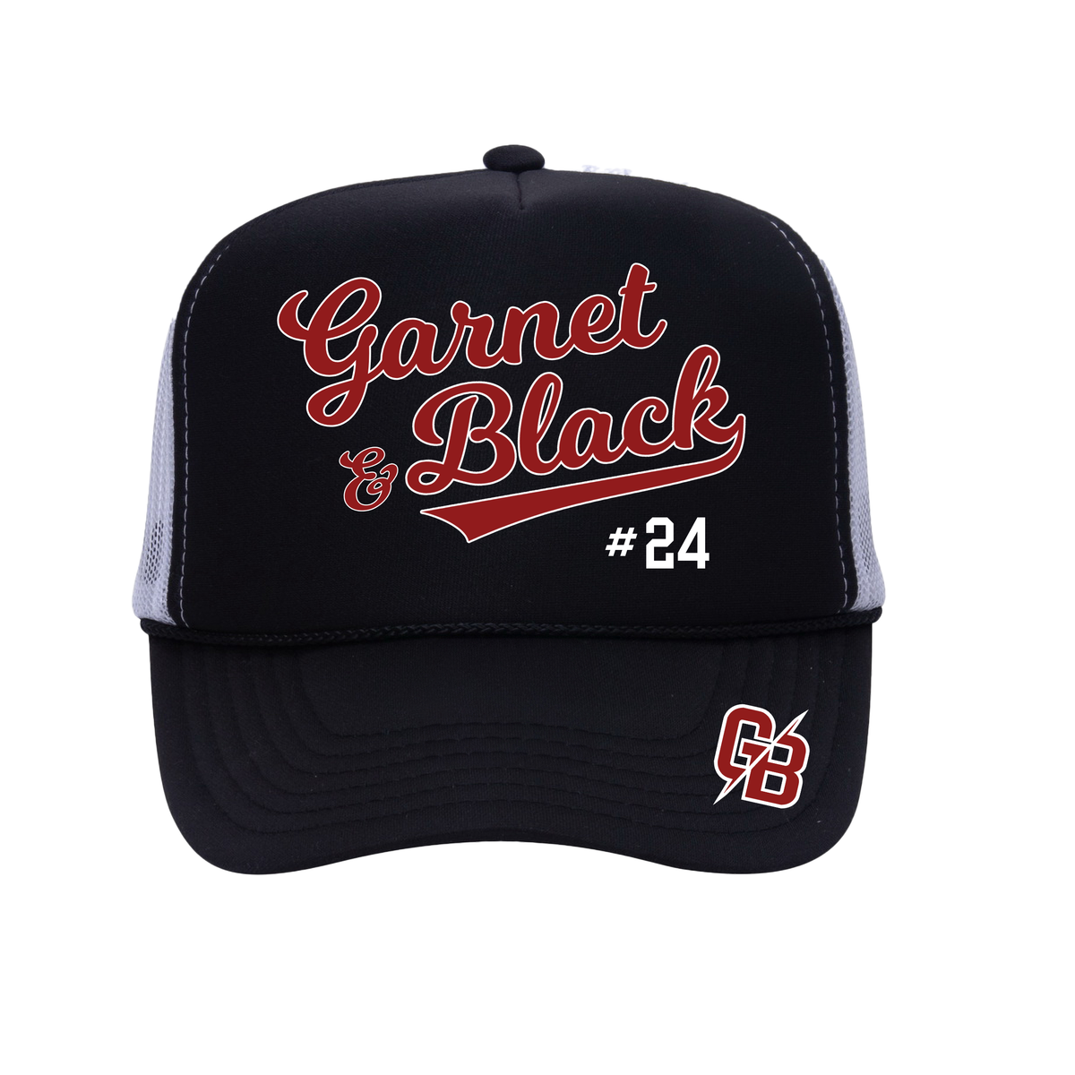GB Script Hat w/ Player Number