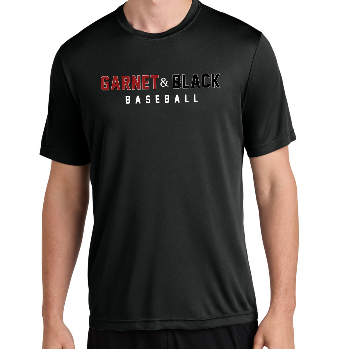 Garnet & Black Baseball Performance (Multiple Styles & Colors)