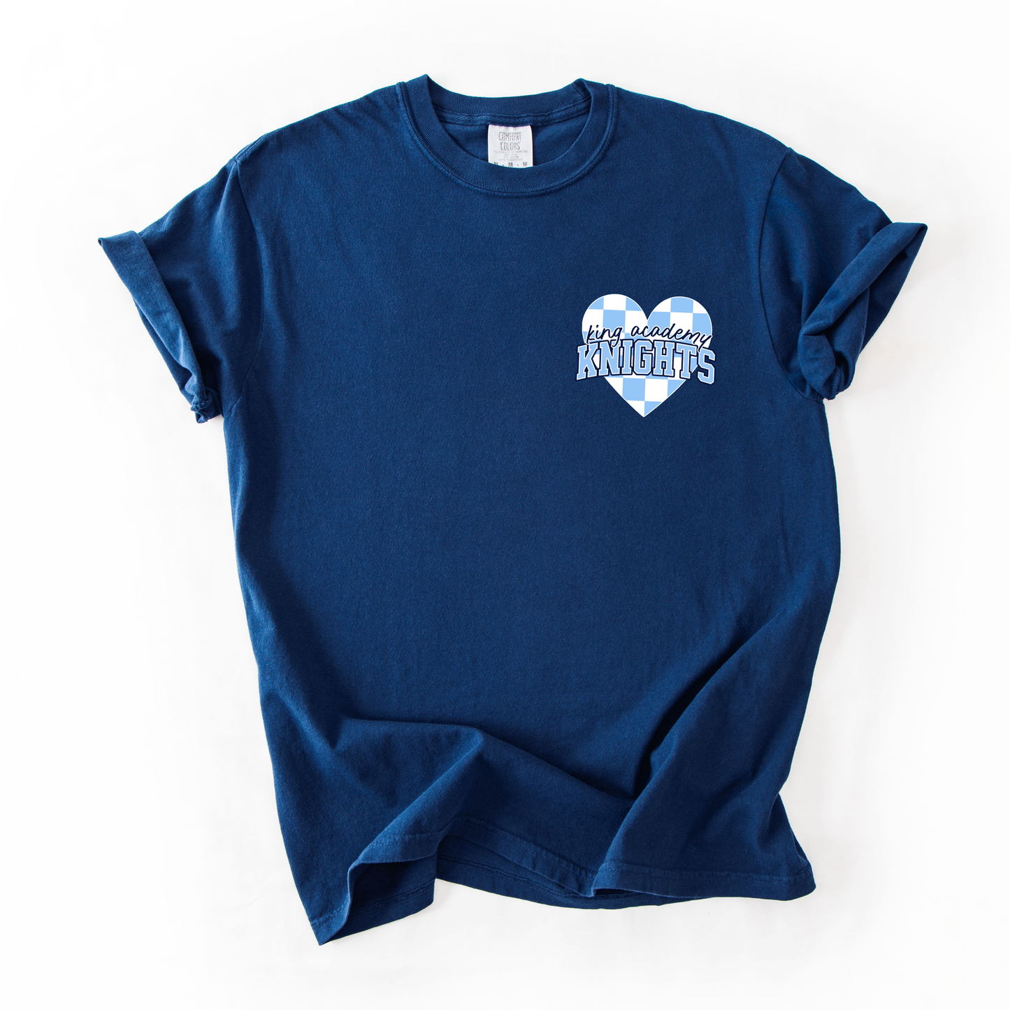 Custom King Academy Collage Spirt Tee