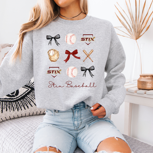 Stix Bow Crewneck