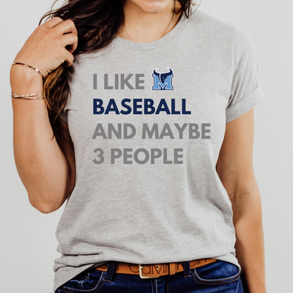 I Like Baseball Tee (Multiple Teams)