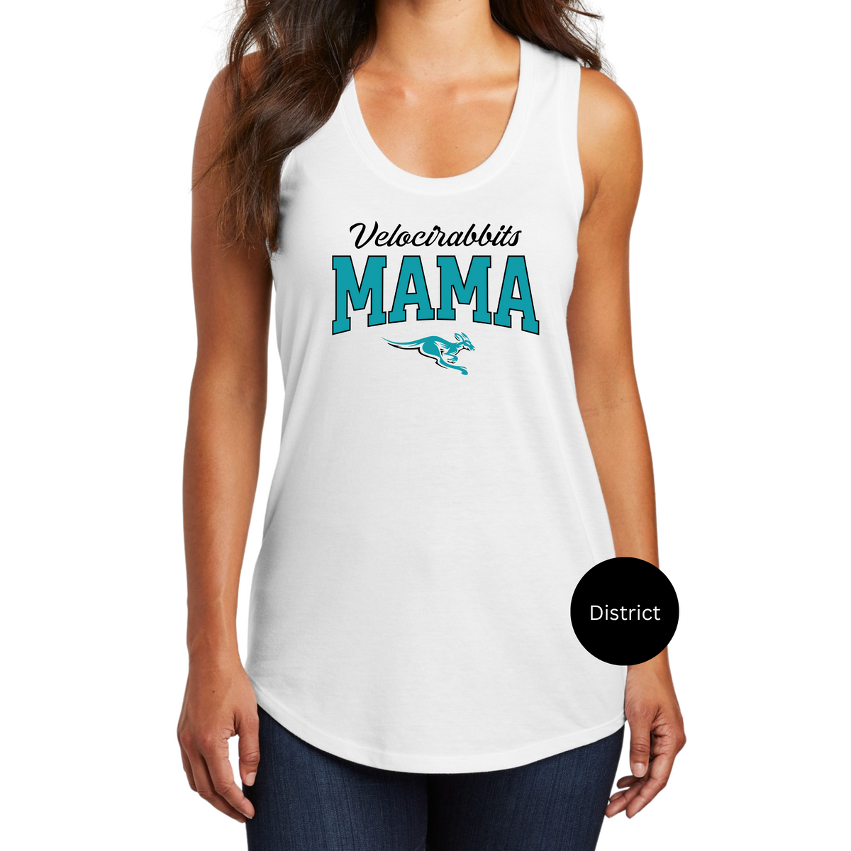 Velocirabbits MAMA Tank FRONT ONLY (Multiple Styles / Colors)