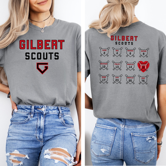 Scouts Heart Roster Tee (Multiple Age Groups)
