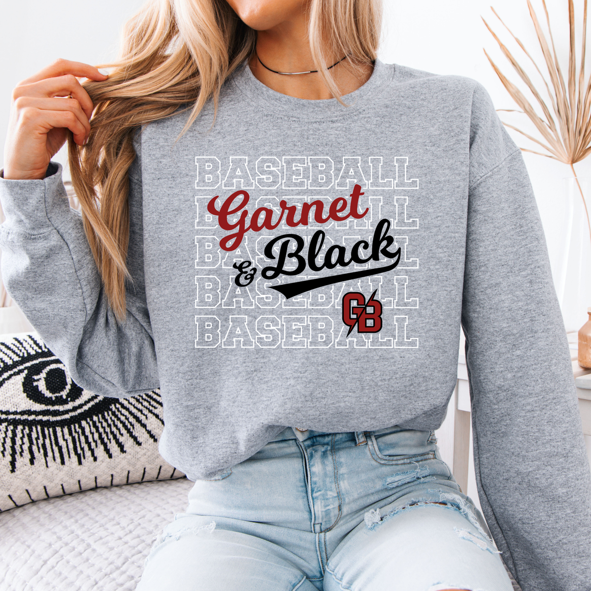 GB Baseball Repeat Crewneck