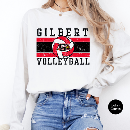Distressed Gilbert Volleyball