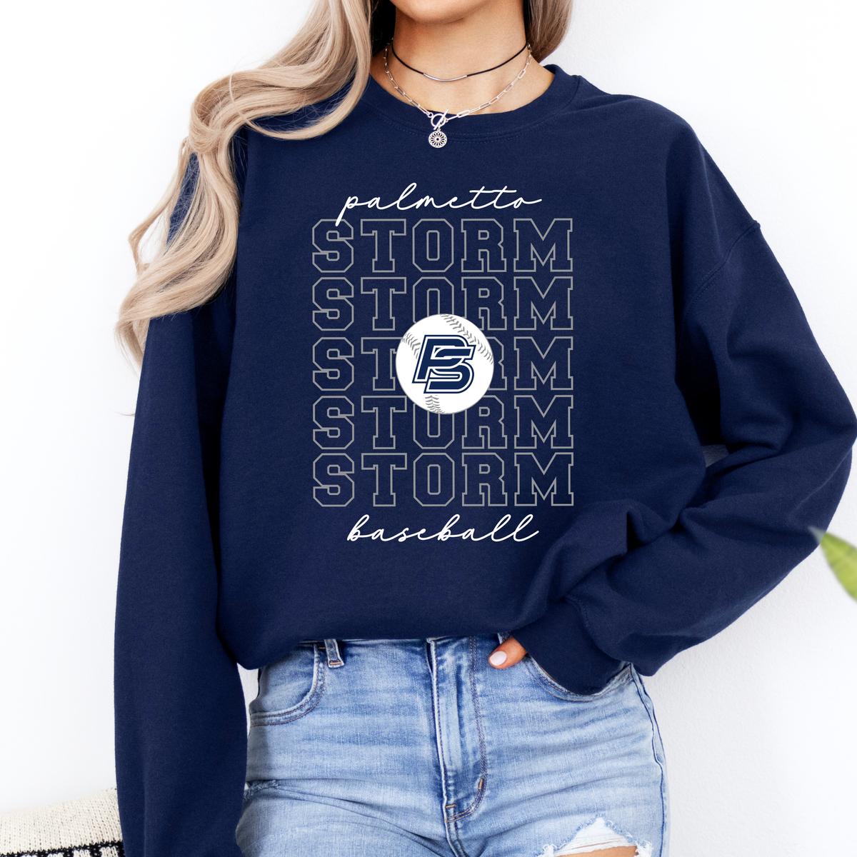 Palmetto Storm Repeat Crewneck (Multiple Colors) - PS