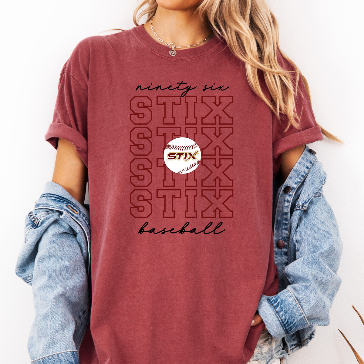 Stix Repeat Tee (Multiple Colors)