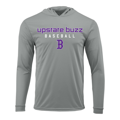 Upstate Buzz Baseball Lightweight Performance Hoodie (Multiple Colors)
