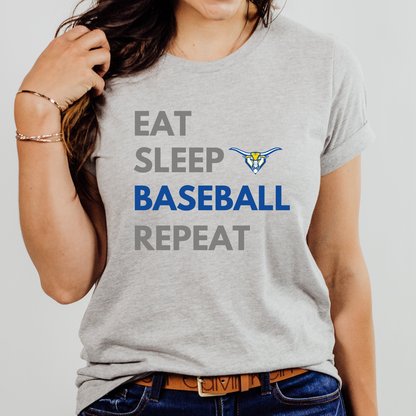 Eat Sleep Baseball Repeat (Multiple Teams)