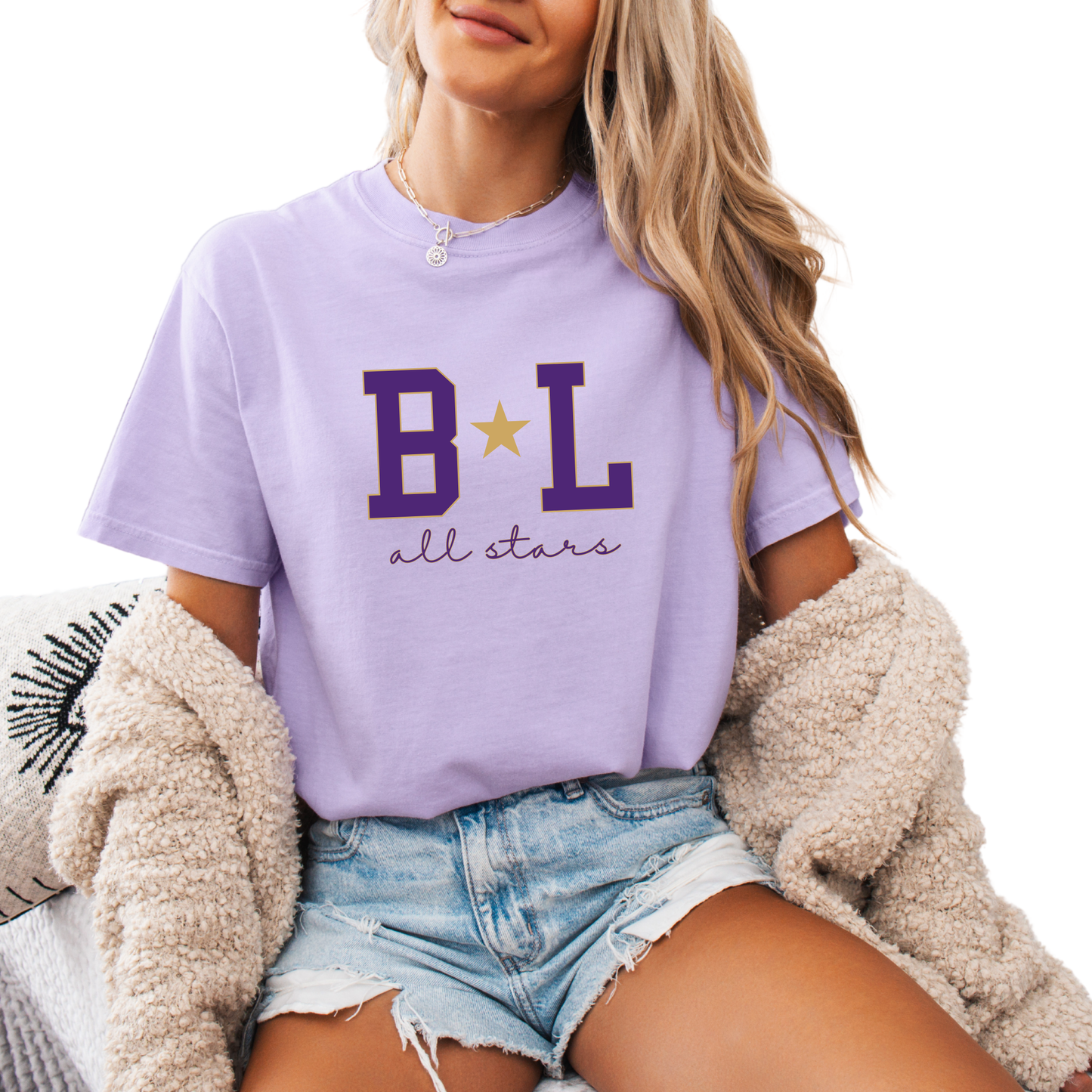 B*L All Stars Comfort Colors Tee (FRONT ONLY)