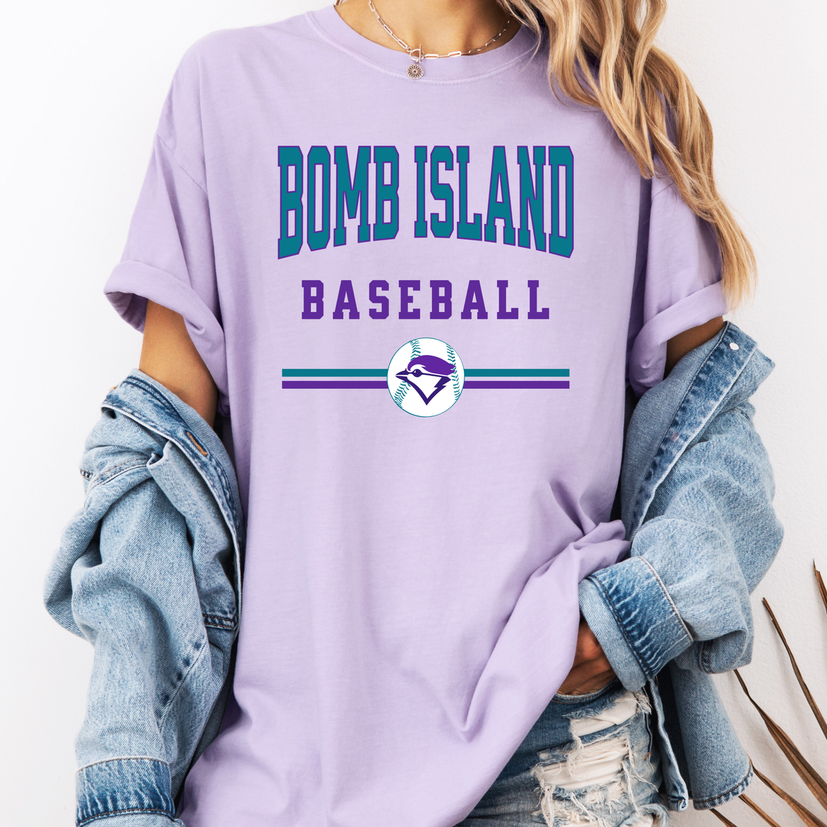 Bomb Island Varsity Tee (Multiple Colors)