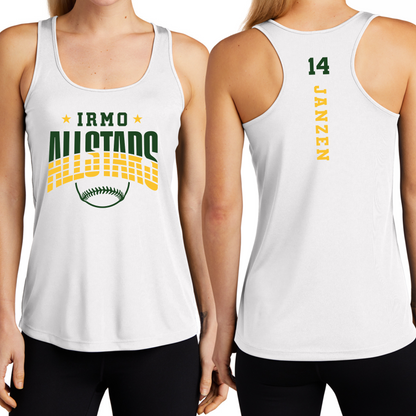 Irmo All-Stars Baseball Performance Tank