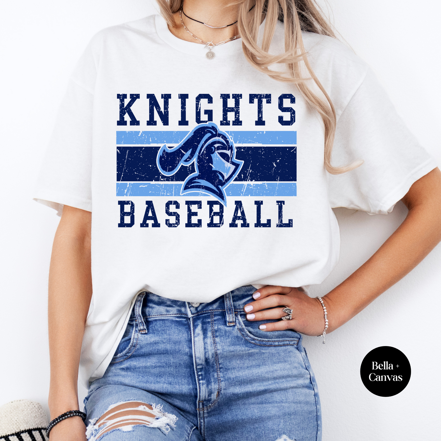 Distressed Knights Baseball (Multiple Styles)